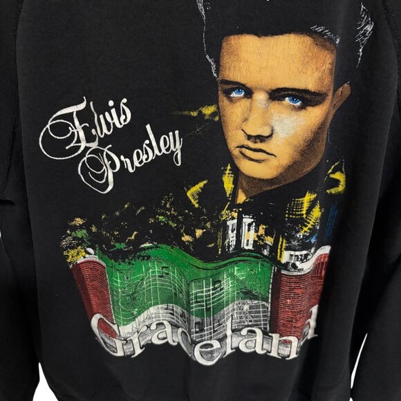 Elvis Presley Graceland Pullover Sweatshirt Size XL Vintage - Picture 3 of 5